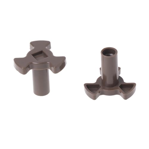KE88FENG Teile for Mikrowellenherde Drehkernkupplung Magnetron 24 mm Mikrowellenherd-Drehteller-Rollenführungsunterstützung Kupplungsfachwelle von KE88FENG