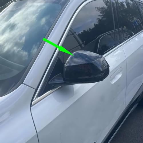 KEAAN 1 Paar Auto Spiegelkappen für BMW X1 U11 2023 2024,Auto RüCkspiegelkappe Abdeckung Ersatz Auto RüCkspiegel Abdeckung GehäUse KEAAN 1 Paar Auto Spiegelkappen für BMW X1 U11 2023 2024,Auto RüCkspiegelkappe Abdeckung Ersatz Auto RüCkspiegel Abdeckung GehäUse von KEAAN