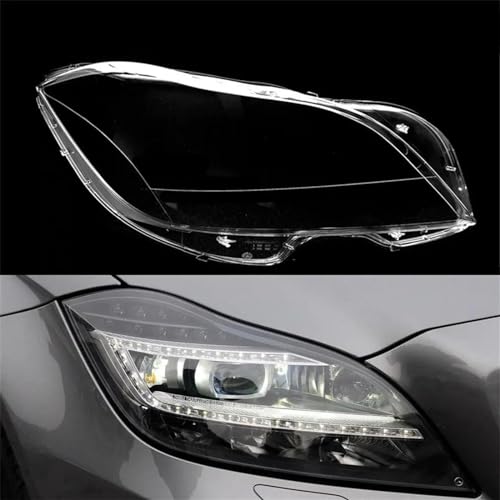 KEAAN Auto Frontscheinwerfer Streuscheibe Abdeckung für Benz W218 CLS260 CLS300 CLS350 CLS400 2012-2016, Auto Scheinwerfer Linsenabdeckung Auto Scheinwerferglas Transparent Lampenschirm,A/Left von KEAAN