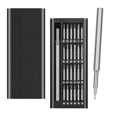 KEAHND Mini Schraubenzieher Set,24 In 1 Rotating Screwdriver Set,Schraubendreher Set Klein,Precision Screwdriver Set,Kleine Schraubenzieher Set,Mini Schraubendreher Set,Präzisionsschraubendreher Set von KEAHND
