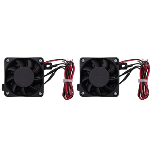 KEALBAUS 2 x 70 W 12 V DC Heizung Thermostatischer Lüfter Ei Inkubator Heizung PTC Lüfter Heizung Heizelemente, elektrische Heizung KEALBAUS 2 x 70 W 12 V DC Heizung Thermostatischer Lüfter Ei Inkubator Heizung PTC Lüfter Heizung Heizelemente, elektrische Heizung von KEALBAUS
