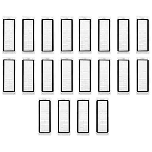 KEALBAUS 20 Stück Hepa-Filter für Selbstreinigendes Staubsauger-Roboter-Zubehör Bot W10 von KEALBAUS