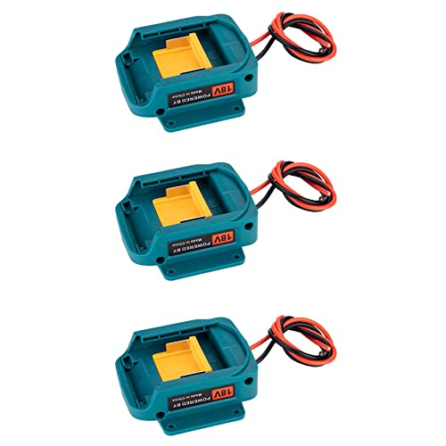 KEALBAUS 3 x Batterieadapter-Konverter für 18 V Li-Ion-Akku, Basteln, Elektrowerkzeug, Konverter KEALBAUS 3 x Batterieadapter-Konverter für 18 V Li-Ion-Akku, Basteln, Elektrowerkzeug, Konverter von KEALBAUS