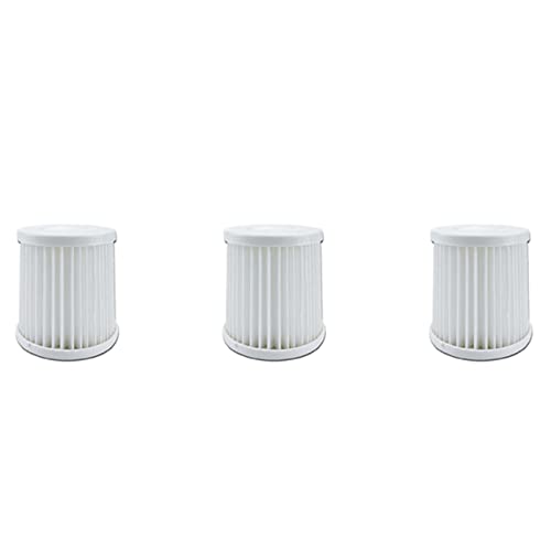 KEALBAUS 3 x HEPA-Filter geeignet für Japanese 0 Plus oder Minus Zero kabelloser Staubsauger XJC-Y010/A020, Staubsauger-Filterelemente von KEALBAUS