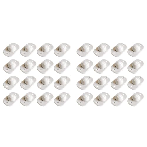 KEALBAUS 32-teiliges Set Lenkrollen aus Kunststoff, 360 °, selbstklebend – Mülleimer, leise, schwenkbare Räder, Universal, Teig, Riemenscheibe KEALBAUS 32-teiliges Set Lenkrollen aus Kunststoff, 360 °, selbstklebend – Mülleimer, leise, schwenkbare Räder, Universal, Teig, Riemenscheibe von KEALBAUS