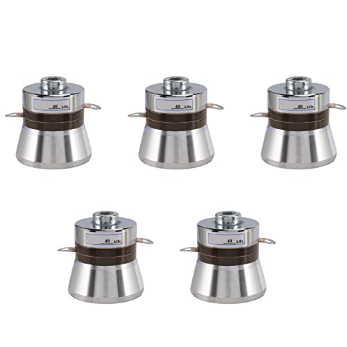 KEALBAUS 5 x akustische Komponenten, hohe Leistung, piezoelektrischer Abbeizmittel, Ultraschall, Wandler, Umwandlungswirkung, Umwandlung von 60 W, 40 kHz von KEALBAUS