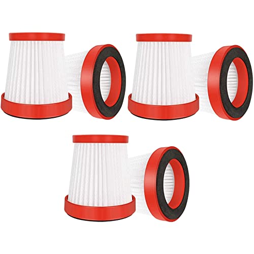KEALBAUS 6-teiliges Filter-Set, geeignet für VC01, Handstaubsauger, Zubehör, Ersatzfilter, tragbarer Staubsammler KEALBAUS 6-teiliges Filter-Set, geeignet für VC01, Handstaubsauger, Zubehör, Ersatzfilter, tragbarer Staubsammler von KEALBAUS