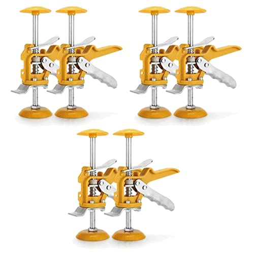 KEALBAUS 6-teiliges Set Nivelliergerät für Fliesen, Wandfliesen, Finder, Werkzeug, Clip, Installation am Boden, Werkzeug zur Ausrichtung von Fliesen von KEALBAUS