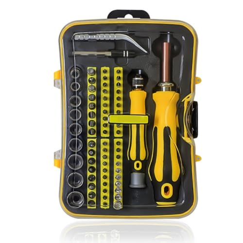 KEALBAUS 70-in-1-Kombi-Schraubendreher für Handy, Stiftköpfe, Schraubendreher in spezieller Form, multifunktionales Haushaltswerkzeugset und einfach zu bedienen von KEALBAUS
