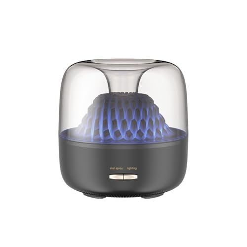 KEALBAUS Aromatherapiemaschine mit ätherischen Ölen für den Haushalt, bunte Atmosphäre, leichter Luftbefeuchter, schwarze Aromatherapie-Maschine von KEALBAUS