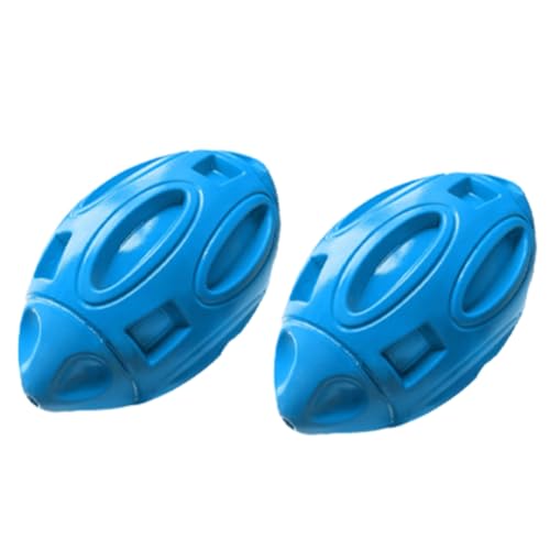 KEALBAUS Ball zum Drücken aus Gummi für aggressive Hunde, die kauen, Fußball von KEALBAUS