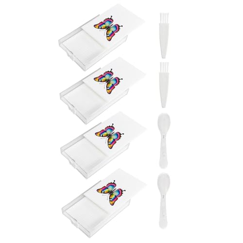 KEALBAUS DIY Handwerk Diamant Maltablett stapelbar Schublade Box Tablett große Kapazität Multi Platzierung Bohrer Aufbewahrungsbehälter D von KEALBAUS