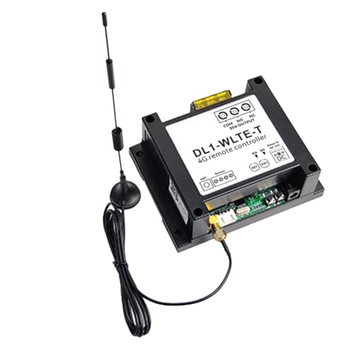 KEALBAUS Intelligente Fernbedienung, 4G LTE DL1-WLTE 30 A, Relais, Ein-/Ausschalter mit Sensorzifferblatt SMS WEB APP-Steuerung DL1-WLTE-T von KEALBAUS
