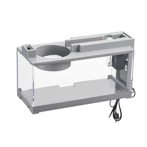 KEALBAUS Mini-Aquarium-Set, Filter mit Stummlauf, Mini-Aquarium, Landschaftsdekoration, B KEALBAUS Mini-Aquarium-Set, Filter mit Stummlauf, Mini-Aquarium, Landschaftsdekoration, B von KEALBAUS