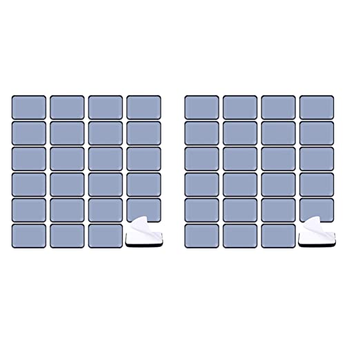 KEALBAUS Möbelgleiter und -gleiter für Möbelgleiter, selbstklebend, 25 x 35 mm, 48 Stück von KEALBAUS