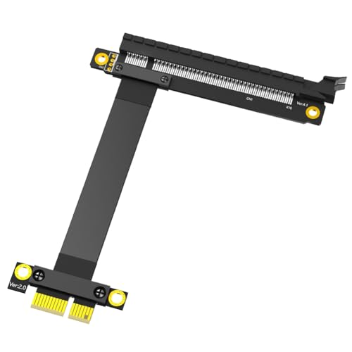 KEALBAUS PCI-E PCI-E PCI Express 3.0 1 x auf 16 x Verlängerungskabel, Tester, Mini PCI Express, 24 cm von KEALBAUS