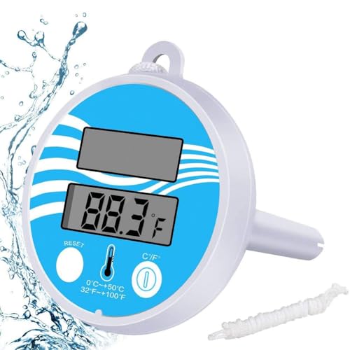 KEALBAUS Schwimmbad-Thermometer, Pool-Thermometer, Solar-Schwimmthermometer von KEALBAUS