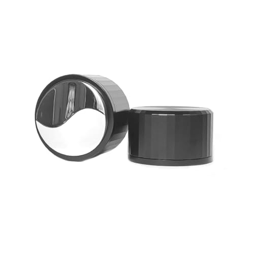 KEALBAUS Stößel zum Befüllen von Kaffee, Staubwedel, Puderhammer, automatischer Fall, 58 mm, einfache Installation, Schwarz und Silber B von KEALBAUS
