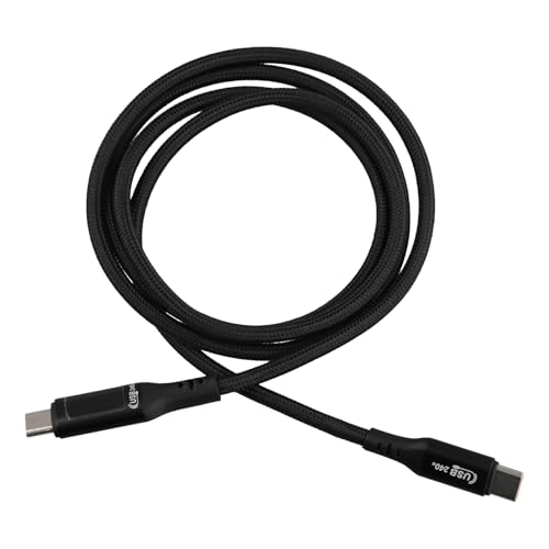 KEALBAUS USB Typ C auf USB C Kabel 240 W PD 3.1 Ladegerät USB 2.0 480 Mbps Typ-C Datenkabel mit Digitalanzeige KEALBAUS USB Typ C auf USB C Kabel 240 W PD 3.1 Ladegerät USB 2.0 480 Mbps Typ-C Datenkabel mit Digitalanzeige von KEALBAUS