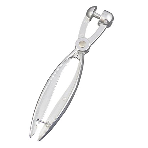 KEALBAUS Vorrichtung mit Silberkern aus Aluminium für Kirsche, Olive, Obst, Breite 18 x 3,5 cm von KEALBAUS