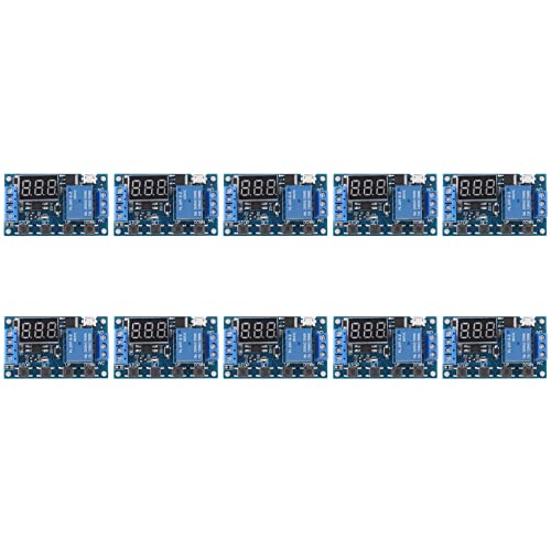 KEALLANS 10X -521 Digitale Zeit Verzögerung 1 Wege Relais Trigger Zyklus Timer Verzögerungs Schalter Platinen Timing KEALLANS 10X -521 Digitale Zeit Verzögerung 1 Wege Relais Trigger Zyklus Timer Verzögerungs Schalter Platinen Timing von KEALLANS