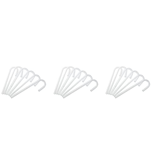 KEALLANS 18 Stueck Acryl Rohr U Form Rohrbogenstuecke fuer Aquarium Co2 System/Diffusor von KEALLANS