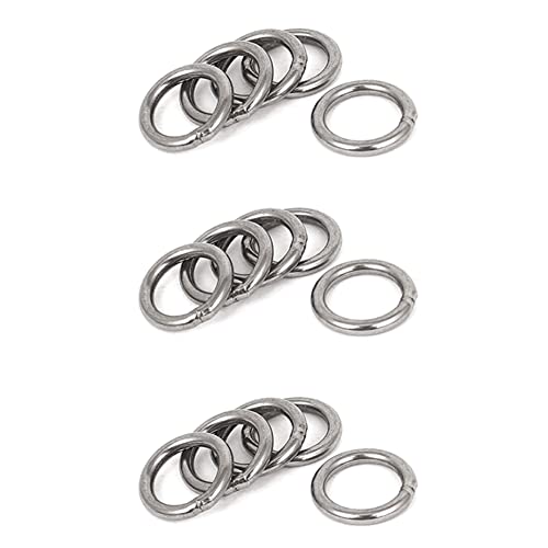 KEALLANS 20mm x 3mm Edelstahl Gurtband Baerenstark Geschweisster O-Ringe 15 Stueck KEALLANS 20mm x 3mm Edelstahl Gurtband Baerenstark Geschweisster O-Ringe 15 Stueck von KEALLANS