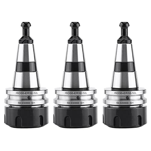 KEALLANS 3X Ausgleichs Futter ISO30 ER32 50L Ausgleichs Spann Zangen Dreh Futter G2.5 CNC Werkzeug Halter von KEALLANS