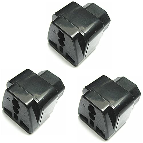 KEALLANS 3X PDU-Spezialkonvertierungsstecker USV C13 Auf Universalsteckdose Server IEC320-C14 Stecker -320 von KEALLANS