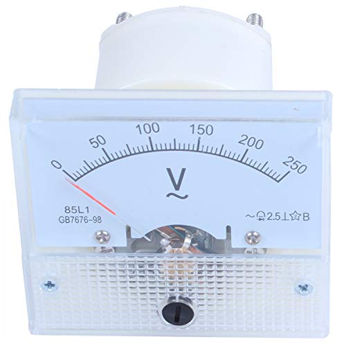 KEALLANS Analog 85L1 Ac 250 V Platte Messer Spannungsmeter Messgerät Installation Zubehör KEALLANS Analog 85L1 Ac 250 V Platte Messer Spannungsmeter Messgerät Installation Zubehör von KEALLANS