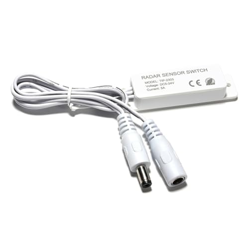 KEALLANS DC 5-24 V 5,8 G Mikrowellen-Radarsensor-Schalter-Controller Induktionsschalter für Den Menschlichen Körper für PWM-LED-Monochrom-Balkenlicht KEALLANS DC 5-24 V 5,8 G Mikrowellen-Radarsensor-Schalter-Controller Induktionsschalter für Den Menschlichen Körper für PWM-LED-Monochrom-Balkenlicht von KEALLANS