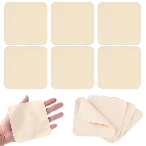 KEALLANS Töpferwerkzeuge, 25-TLG. Chamois-Töpferwerkzeuge zum Glätten des Topfrands, Chamois-Ton-Töpferset, Töpfer-Trimmwerkzeuge von KEALLANS