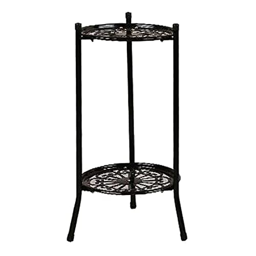 KEALLANS Zweischichtiger Eleganter Metall Pflanzen StäNder Regal Topf Pflanzen Halter Hoher Pflanzen Topf StäNder für Drinnen Draussen Dekoration B KEALLANS Zweischichtiger Eleganter Metall Pflanzen StäNder Regal Topf Pflanzen Halter Hoher Pflanzen Topf StäNder für Drinnen Draussen Dekoration B von KEALLANS