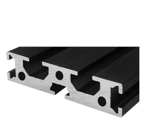 1 stück 1570 Aluminiumprofil Europäischen Standard 15 X 70mm T-Slot Profile Profile Eloxiert Linearschienenführungsrahmen for CNC DIY(1570 Black,480mm) von KEBLIN