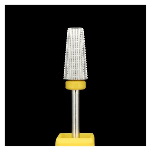 5 in 1 konische Sicherheits-Hartmetall-Nagelbohrer mit Schnittbohrern, Fräser for die Maniküre, for Entfernen von Gelnägeln, Zubehör(5In1 XF) von KEBLIN