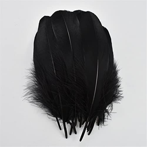 KEBOOT 20 Stück Schwarze Fasanenfedern für Handwerk, Hochzeit, Party, Dekoration, Hahn, Gans, Straußenfedern, DIY-Zubehör, Traumfänger, Feder KEBOOT 20 Stück Schwarze Fasanenfedern für Handwerk, Hochzeit, Party, Dekoration, Hahn, Gans, Straußenfedern, DIY-Zubehör, Traumfänger, Feder von KEBOOT