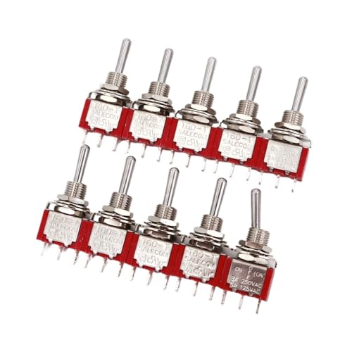 10Pcs SH T8014B Standard Lever 3Pin One Side Momentary ON-OFF-MOM SPDT Mini Toggle Switch 10Pcs SH T8014B Standard Lever 3Pin One Side Momentary ON-OFF-MOM SPDT Mini Toggle Switch von KEBTOKMRW