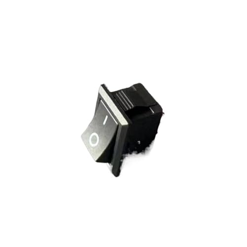 5/10pcs/lot KCD101 2 Pin 21x15mm Mini Push Button Switch SPST 6A 250V AC Snap-in On/Off Boat Rocker Switch 10A 250V Car Switch(Black,10pcs) von KEBTOKMRW