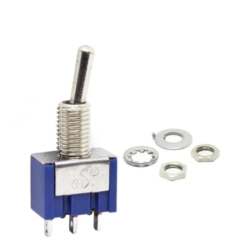 5pcs 10pcs MTS-102 103 MTS-202 203 Toggle Switch 6A 125VAC on on SPDT 6mm Mini Switch DPDT on off on Waterproof Cap(MTS-103,WITH_10PCS) von KEBTOKMRW