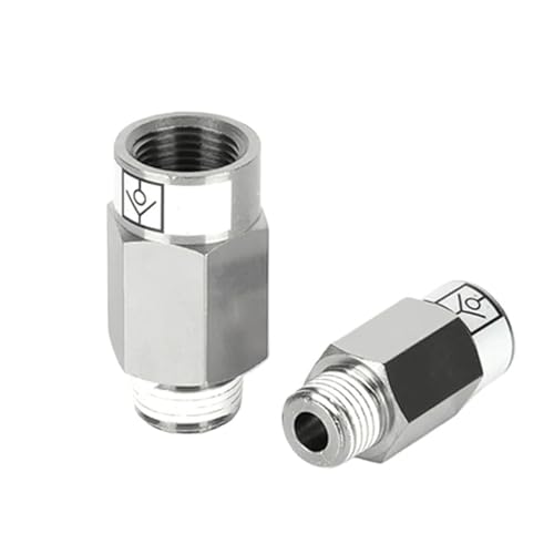 AKB Series One-way Valve Air Pneumatic Check Valve Connector AKB01A-01S AKB02A-02S AKB03A-03S AKB04A-04S AKB01B-01S(Transparent) von KEBTOKMRW