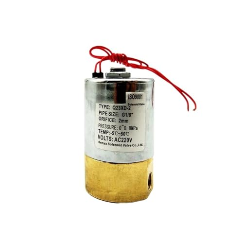 Q22XD / Q23XD Brass Valve G1/4 G1/8 2/2 3/2 Way Direct Acting Solenoid Valve two way valve DC24V 12V AC220V 110V(Q23XD 08 G1-4 3-2Way,AC110V_CR02) von KEBTOKMRW