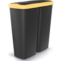 Keden - Abfallbehälter mit 2 separaten Deckeln 50L von KEDEN