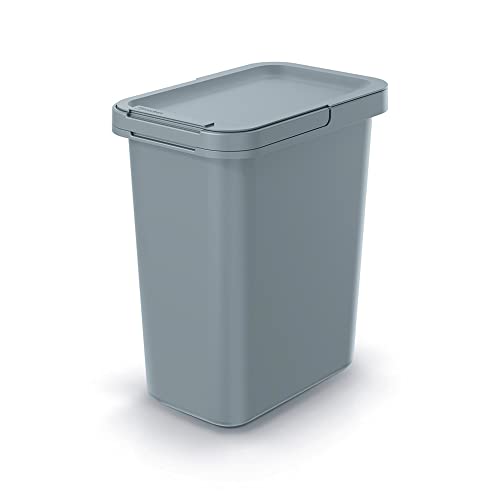Recyclingbehälter quadratisch 12L grau KEDEN von KEDEN