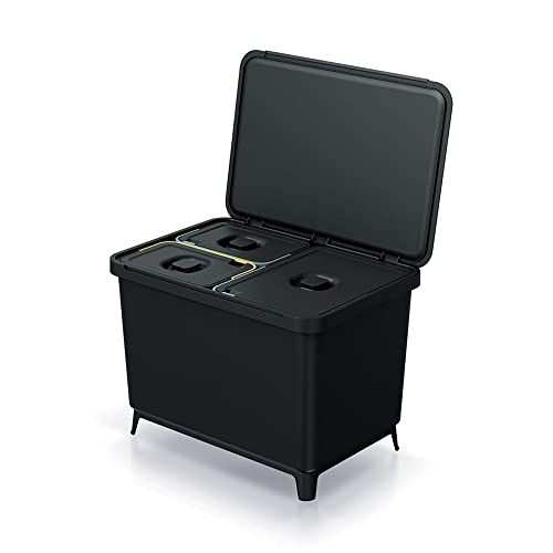 Recycling-Sortiersystem 2x10L + 1x23L KEDEN von Keden