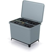 Recycling-Sortiersystem 4x10L Farbe grau Keden Recycling-Sortiersystem 4x10L Farbe grau Keden von KEDEN
