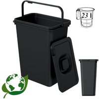 SYSTEMA BASICA NKS23W Abfalleimer - schwarz Recycling SYSTEMA BASICA NKS23W Abfalleimer - schwarz Recycling von KEDEN
