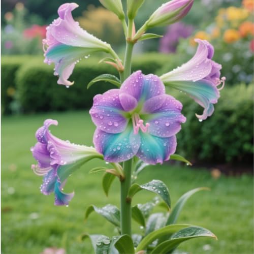 Amaryllis wurzeln/Schnellwachsend/Natürliches Wachstum/Kälte- und dürreresistent -1 Rhizome-C von KEDROKJB