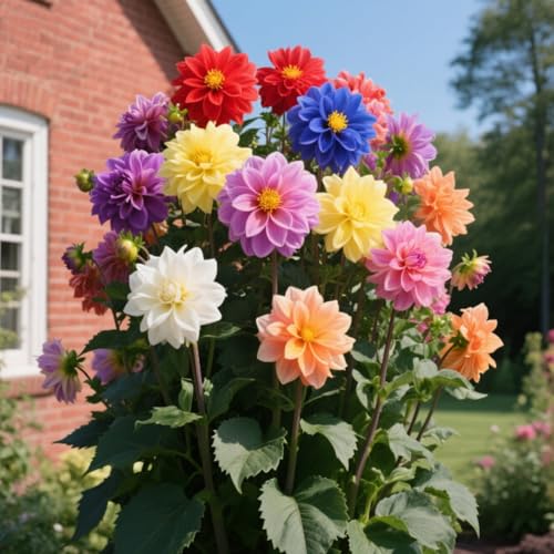 Dahlien-Rhizome/Schnellwachsend/Natürliches Wachstum/Kälte- und dürreresistent -2 Rhizome-A von KEDROKJB