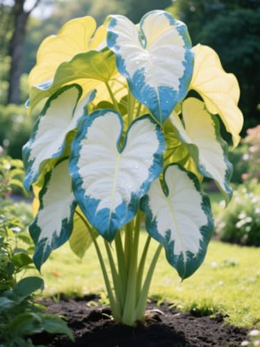 Elefantenohr-Rhizom/Schnelles Wachstum/Kälte- und dürreresistent/Natürliches Wachstum-8 Rhizom-D Elefantenohr-Rhizom/Schnelles Wachstum/Kälte- und dürreresistent/Natürliches Wachstum-8 Rhizom-D von KEDROKJB