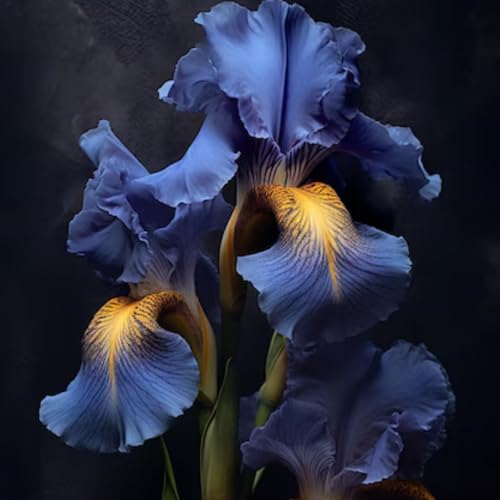 Iris Rhizome/Natürliches Wachstum/Kälte- und dürreresistent/Schnellwachsend-6 Rhizome-B（Form） von KEDROKJB